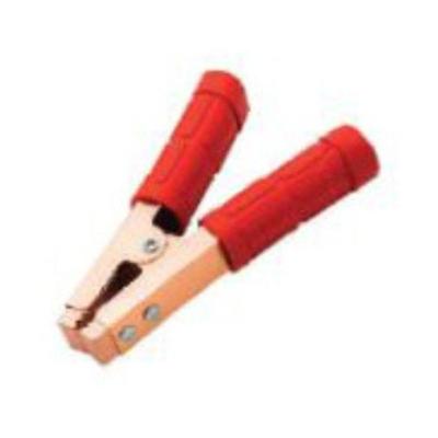 Garra Jacaré para Bateria Grande 500A 155mm Vermelha Uso Automotivo Pesado NWT