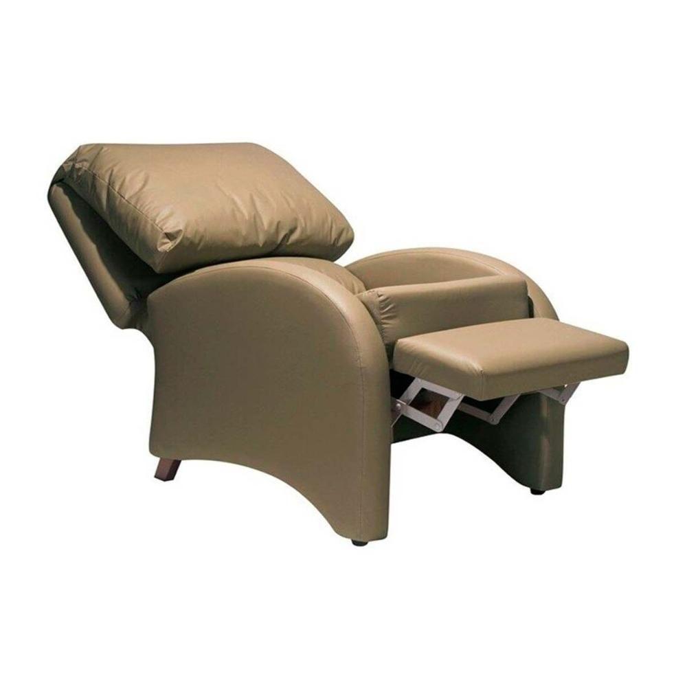 Poltrona do Papai Reclinável MH 1237 Two Way c/ Pés Courano Bege - Herval - 1