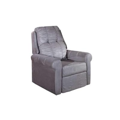 Poltrona Reclinável MH1216 Slim Two Way Suede Cinza Herval