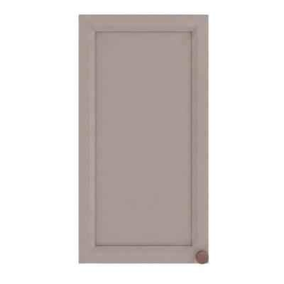 Armário Aéreo 12534P 41cm 1 Porta MDP e MDF Giratória Cinza Poliman Móveis