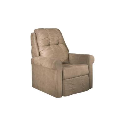 Poltrona Reclinável MH1216 Slim Two Way Suede Bege Herval