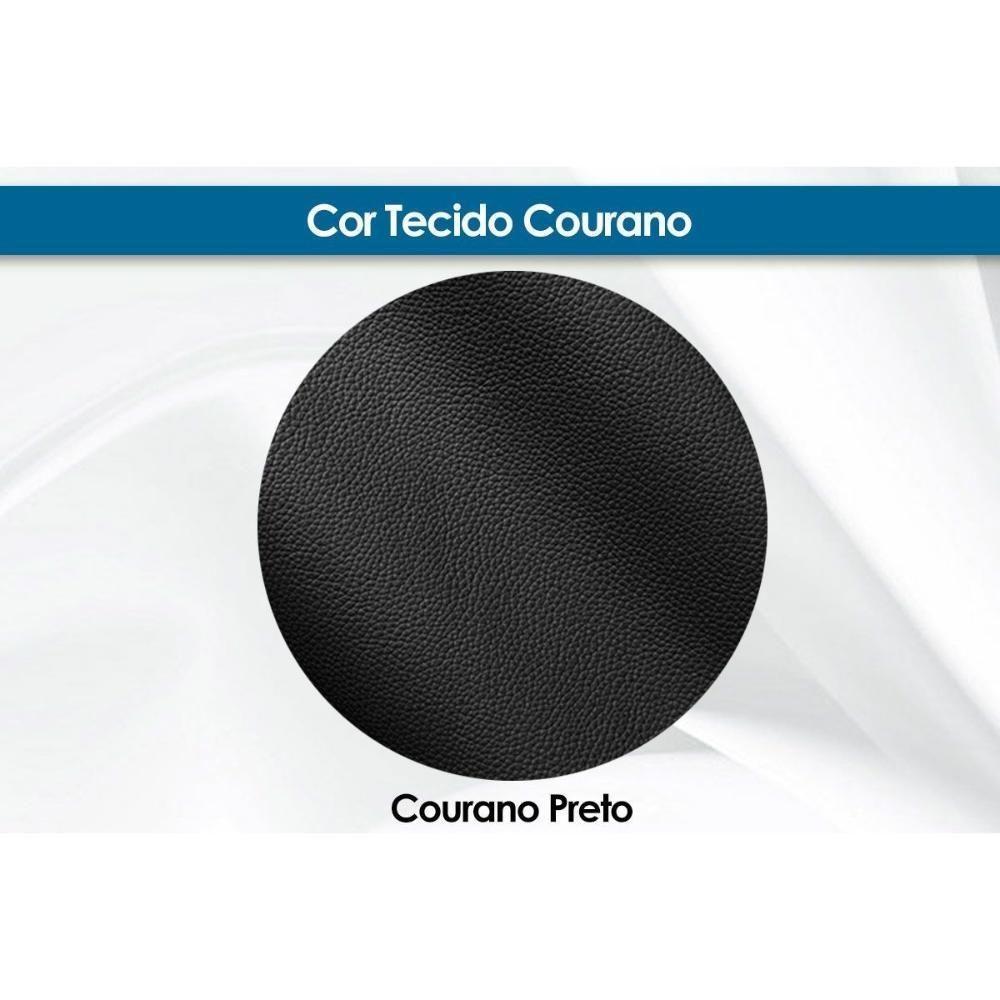 Poltrona Reclinável P/ Sala Vermont Zero Wall C/ Massagem Courano Preto - Probel - 5