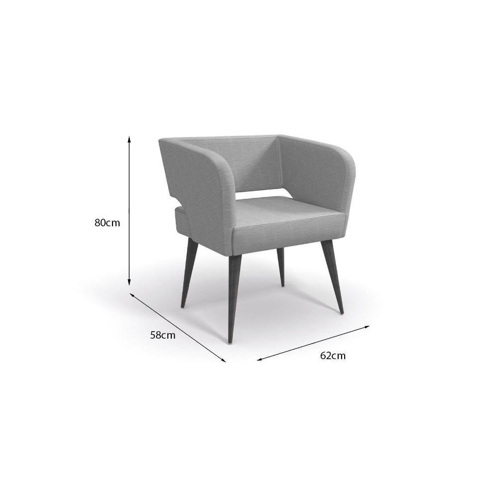 Poltrona Casal Antara Queen - Suede Café - Kappesberg - 3