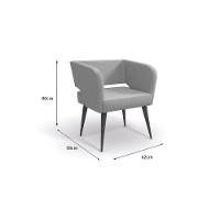 Poltrona Casal Antara Queen - Suede Café - Kappesberg - 3