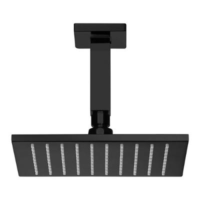 Ducha Lorenquadra Black de Teto Pressão 20kPa Instalação de Teto Lorenzetti Resistência Elétrica