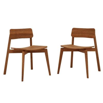 Kit 2 Cadeiras 1557N Madeira Maciça Taeda Rustic Texturizado Milani Movelaria