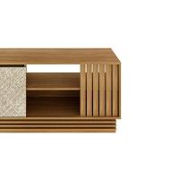 Rack Para Tv R1480 2 Portas Até 64 Polegadas Natural/palha - Tecno Mobili - 3