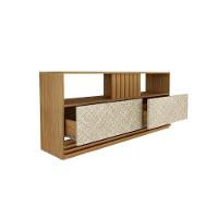 Rack para TV R1479 2 Gavetas até 42 Polegadas Natural/Palha - Tecno Mobili - 5