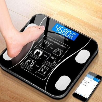 Balança Digital Corporal de Bioimpedância Aquilae com Bluetooth e Aplicativo 180kg