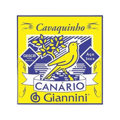 Corda para Cavaco GESCB Série Canário Alma em Aço com Acabamento Bolinha Giannini
