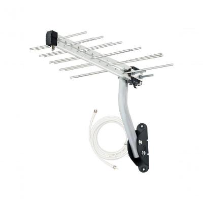 Antena Externa para Tv Aquário Lu-20 Plus Log 20 Elementos Ganho 12dBi Hdtv Uhf 4K