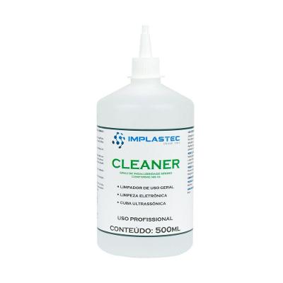 Cleaner Implastec 500ML para Limpeza Eletrônica com Bico Aplicador Industrial
