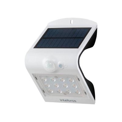 Arandela Solar Integrada ASI 220 para Iluminação Externa Luz Branca Intelbras