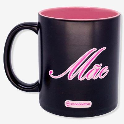 Caneca Mágica Mãe Encanto 300ML em Porcelana Que Muda Estampa com Bebida Quente Zonacriativa
