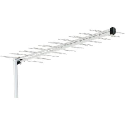 Antena Digital Externa Aquário LU-40 para TV HDTV UHF 4K com Ganho 16dBi e 40 Elementos