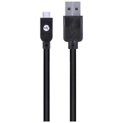 Cabo Usb X Micro Usb B 2.0 MUSB-1 1m para Sincronização e Recarga 5V Preto Vinik
