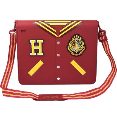 Fichário Universitário com Zíper DAC 5349 Harry Potter 4 Argolas 48 Folhas e 10 Divisórias Vermelho