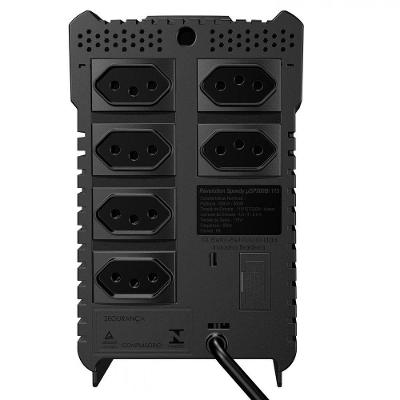 Estabilizador de Tensão Revolution Speedy 1000VA Monovolt 115V com Filtro de Linha SMS