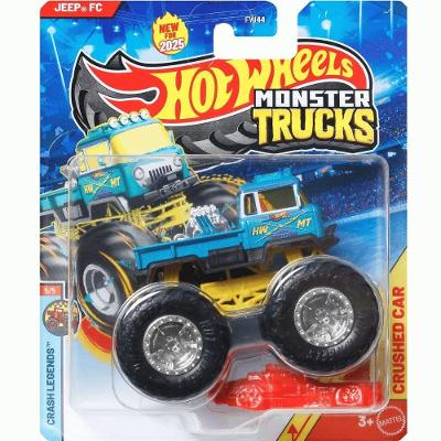 Carrinho Hot Wheels Monster Trucks Jeep Fc JCD67 1:64 para Crianças Mattel
