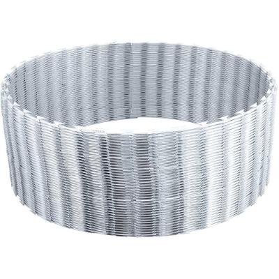Concertina Não Clipada BTO22 450mm X 10m em Aço Galvanizado para Segurança Perimetral Morlan