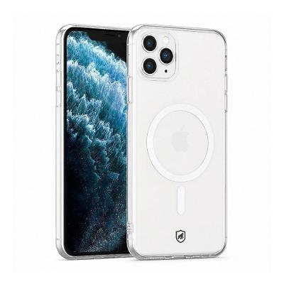 Capa para Celular Gshield Crystal Slim para Iphone 11 Pro Max Transparente com Magsafe
