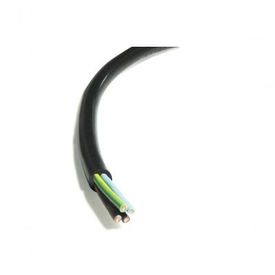Cabo PP Automotivo Circular 4x1,00mm 25m Preto para Instalação Elétrica Technoise