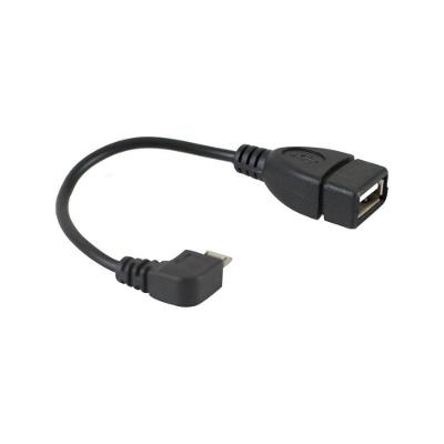Cabo Otg Evus C-076 Micro Usb X Usb 2.0 15cm para Transferência de Dados e Carregamento