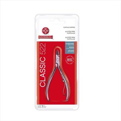 Alicate para Cutículas Classic 522 Profissional em Aço Carbono Niquelado Mundial