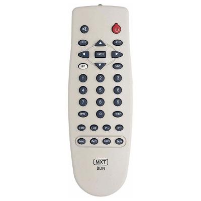 Controle Remoto Grupo MXT 01113 para Receptor Satélite BS3000 e Quasar AB5000 Preto
