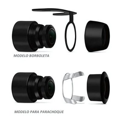 Câmera Automotiva de Ré e Frontal RS210BR C PRO LINE Borboleta para Diversos Veículos Roadstar