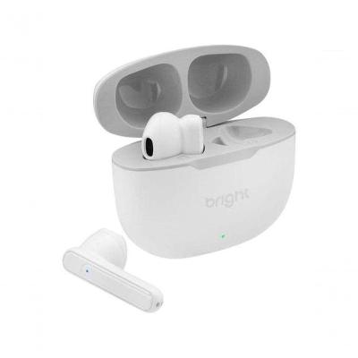Fone de Ouvido Bright Beatsound II com Atendimento de Chamadas Bluetooth Branco