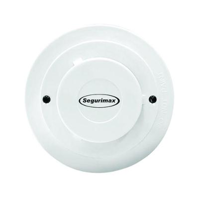 Detector Óptico de Fumaça 26855 12V 24V com Relé na Contato Seco Segurimax