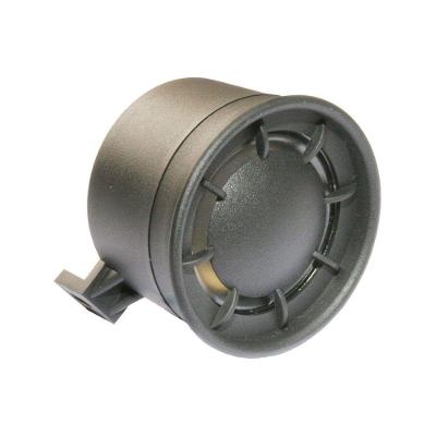 Sirene Bitonal FKS 12V Preta Compacta de Alta Potência para Sistemas de Alarme