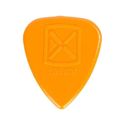Palheta para Instrumento Musical PLP100OG 1,00mm Laranja Pacote com 20 Unidades Ibox