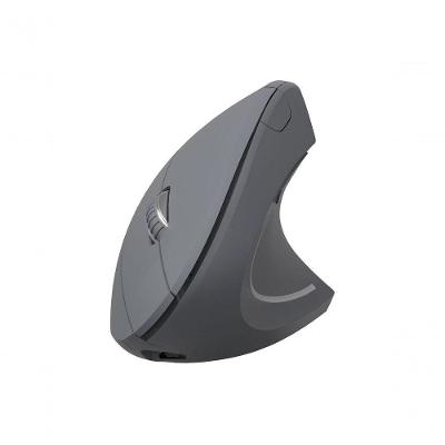 Mouse sem Fio Vertical Ergonômico Recarregável Pm300 1600 Dpi Cinza Vinik