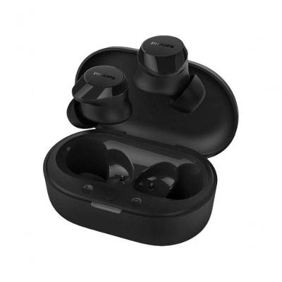 Fone de Ouvido In-Ear Bluetooth Philips TAT1209 com Estojo de Carga e Até 18h de Uso Preto