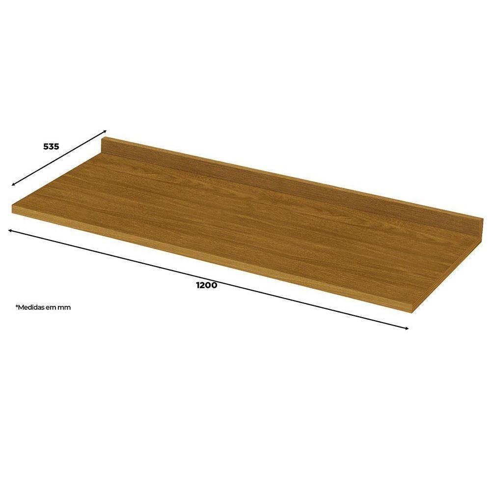 Tampo de Cozinha Modulado  p/ Balcão Essência 120cm Nature - Henn - 2