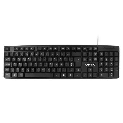 Teclado Usb Abnt2 Ct301 com 107 Teclas Cabo 1,8m Resistente a Líquidos Vinik