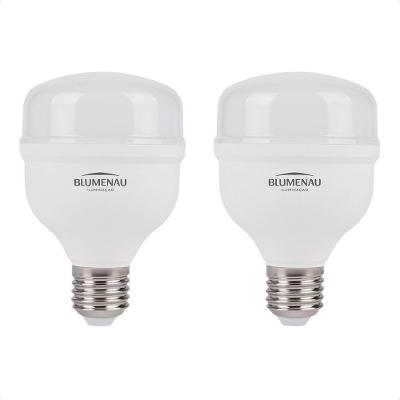 Kit 2 Lâmpadas Bulbo High LED 30W E27 3000K Bivolt Blumenau Iluminação