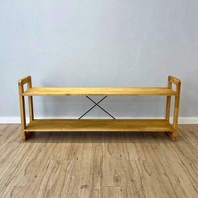 Rack para TV Linea 141,5cm em Madeira Pinus Nozes Artfactory Design