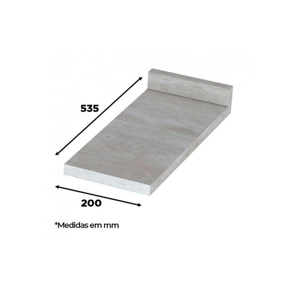 Tampo de Cozinha Modulado  p/ Balcão  Americana 20cm Calcare - Henn - 3
