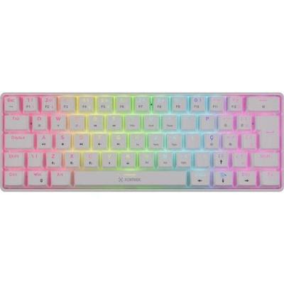 Teclado Mecânico sem Fio Gravity Air Compact Wireless Branco Fortrek