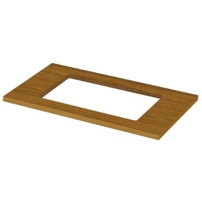 Tampo de Cozinha Modulado  Essência p/ Cooktop 80cm  Nature - Henn