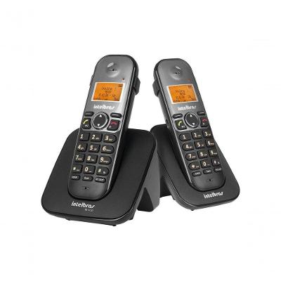 Telefone sem Fio Intelbras TS 5122 com Ramal e Identificador de Chamadas Dect 6.0