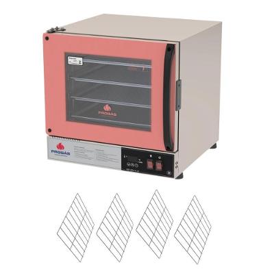 Kit Forno Turbo Elétrico de Bancada Progás PRP-004 Plus Digital Rosa 2000W 220V