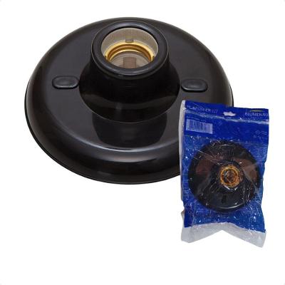 Kit 10 Plafon de Teto Redondo Bocal E27 100W Bivolt Preto Blumenau Iluminação