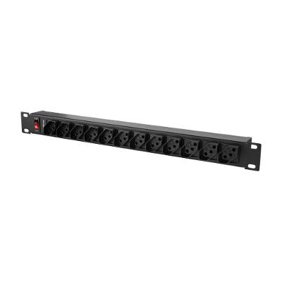 Protetor Eletrônico para Rack 12 Tomadas EPR 212+ Bivolt Automático Intelbras