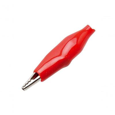 Garra Jacaré Média NWT YK-2402 em Metal 3,5cm com Capa Vermelha para Aplicações Diversas