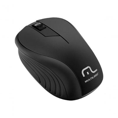 Mouse sem Fio MO212 2.4GHz Usb Plug And Play 1200dpi Preto Multi