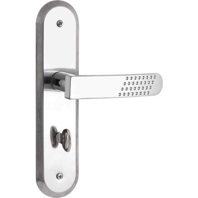 Fechadura Banheiro 1820-21 com Espelho em Aço Inox Cromado Stam Metalúrgica